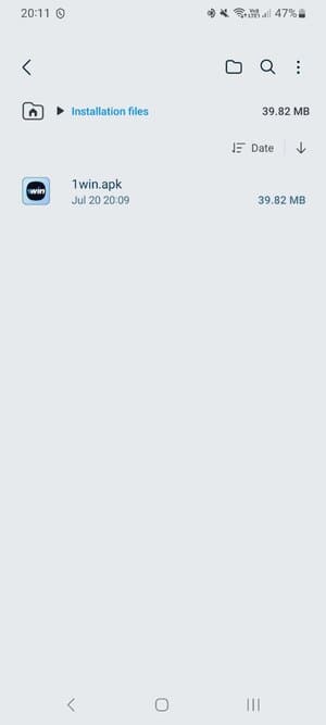 Kupata Faili la APK Lililopakuliwa