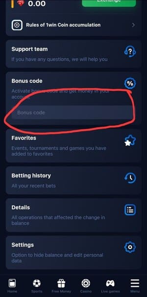 Masharti na Vigezo vya Kutumia Misimbo ya Promosheni kwenye 1Win